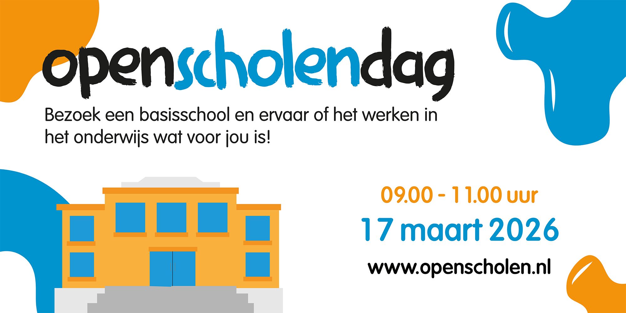 Welkom! Openscholendag 2026